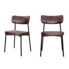 2 Un. Cadeira Fixa Estofada Mynna Courino