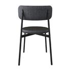 2 Unidades Cadeira Kyta Fixa C/4 Pés 50 X 44,7 X 83,8 Cm