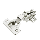 2pç Dobradiça Caneco Pressão Curva Porta Armário Móveis 35mm