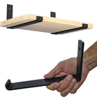 2pçs Mão Francesa Suporta 70kg O Par Suporte Flutuante 20cm