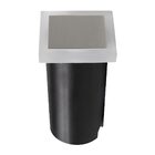 2x Balizador Mirror Led 1w 3000k Ip65 Opus Quadrado St2485