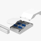 2x Mini Cto Ftta Predial Completa 1x16 Cap 16fo Branco