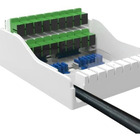 2x Mini Cto Ftta Predial Completa 1x16 Cap 16fo Branco