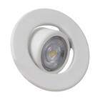 2x Spot Embutir Redondo Minidicroica Bella Dl057 + 2x Led Gu1