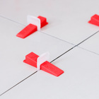 Espaçador Nivelador 2,0mm Smart com 300 Peças + Cunha com 50 Peças Cortag