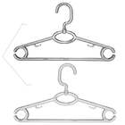 30 Cabides Transparentes De Roupa Giratório Adulto Para Loja