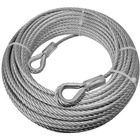 30 M Cabo De Aço Galvanizado 1/2 P/ Guincho 16000lbs Offroad