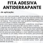 30 Metro Fita Adesiva Antiderrapante Preta/amarelo Piso Escad