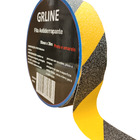 30 Metro Fita Adesiva Antiderrapante Preta/amarelo Piso Escad