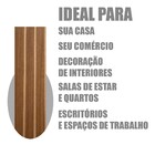 30 Placas Adesivas Painel De Parede Ripado Montável Mdf 50x11