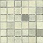 30 Placas de Pastilha de Porcelana 5 x 5 cm JM4102 Pérola  -