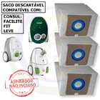 30 Saco Descartável Para Aspirador De Pó Consul Facilite / Fi