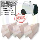 30 Saco Descartável Para Aspirador De Pó Electrolux Compact 1