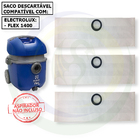 30 Saco Descartável Para Aspirador De Pó Electrolux Flex 1400