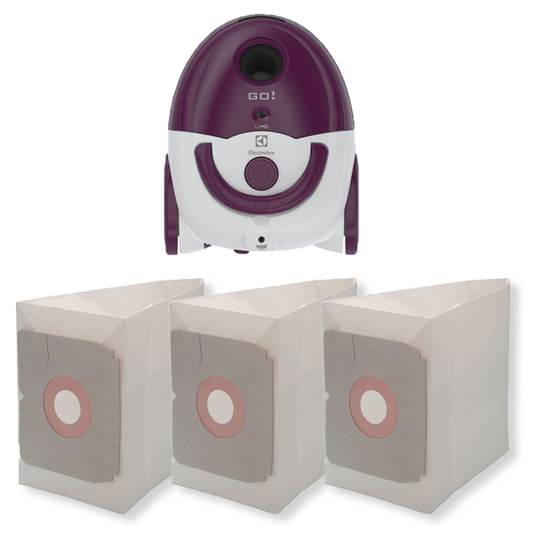 30 Saco Descartável Para Aspirador De Pó Electrolux Go!