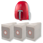 30 Saco Descartável Para Aspirador De Pó Electrolux Nano