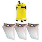 30 Saco Descartável Para Aspirador De Pó Karcher A2103 - A2104
