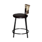 3 Banquetas Baixas Para Cozinha Ratan Hawai Cappuccino Premiu