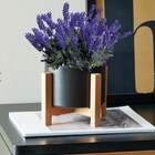 3 Buquês De Lavanda Permanente Lilás (46cm) Decoração Charmos