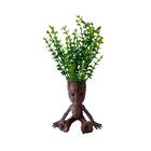 3 Buquês De Mini Eucalipto Artificial Para Arranjos Permanent