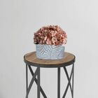 3 Buquês De Mini Hortênsias Rosas Artificiais Realista Para D