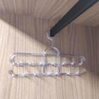 3 Cabides De Cintos 13 Ganchos Cada Organizador Múltiplo Clos