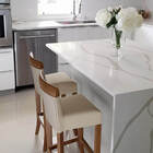 3 Cadeira Alta Bancada Banqueta Banco Alto Area Gourmet Luxo