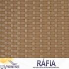 3 Cadeiras De Area Em Aluminio E Fibra Sintetica Ráfia