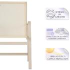 3 Cadeiras De Area Em Aluminio E Tela Sling Clássic De Jardim