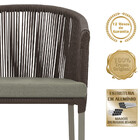 3 Cadeiras De Jantar Área Noronha Em Alumínio Com Pintura Fen