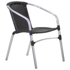 3 Cadeiras Floripa E Mesa Tampo Tramado Piscina Jardim Trama