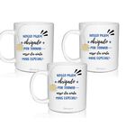 3 Canecas Lembrancinha Personalizada Agradecimento Para Pajem