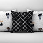 3 Capas De Almofada 45cm Decoração Cama Sofá Infantil