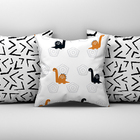 3 Capas De Almofada 45cm Decoração Cama Sofá Infantil Dino 5