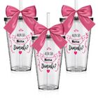 3 Copos Convite Personalizados Para Daminha