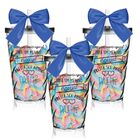 3 Copos Convite Twister Personalizado Pajem