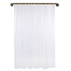 3 Cortina De Box Banheiro Transparente Flexível Antimofo