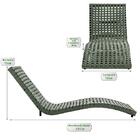 3 Espreguiçadeira Bogotá Para Piscina, Área, Lazer Em Alumini