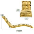 3 Espreguiçadeira Bogotá Para Piscina, Área, Lazer Em Alumini