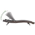 3 Espreguiçadeiras Piscina Bona Praia Verao Varanda Pedra Fer