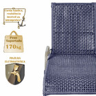 3 Espreguiçadeiras Reclinavel Catar Fendi Corda Nautica Trama