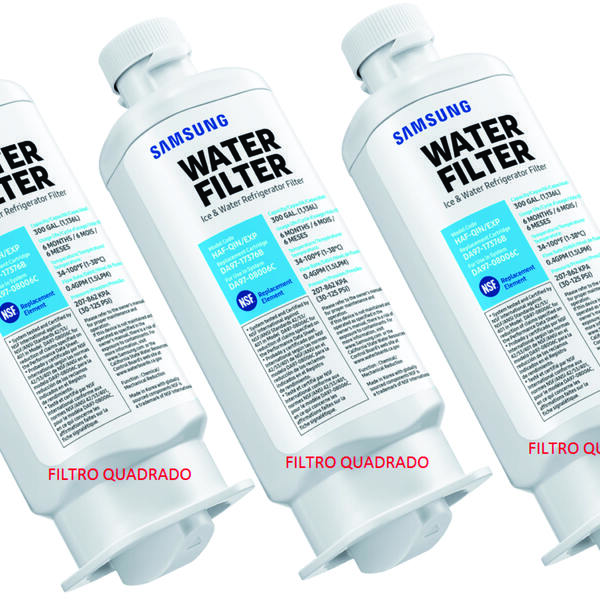 3 Filtros De Água Geladeira Samsung Haf-qin/exp Da97-08006c