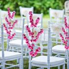 3 Galhos De Cerejeira Artificial Rosa Crie Arranjos Únicos Co