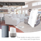 3 Interruptores De Luz Inteligente Wifi Rf433 S/ Neutro 110v