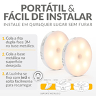 3 Luzinha ® Momo Lifestyle - Luminária Led Com Sensor De Pres