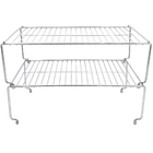 3 Organizadores Armário Prateleira Aramado Componível Grande