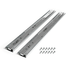 3 Pares Corrediça Telescópica Fgvtn Larga Za 450mm Aço