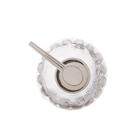 3 Peças Para Banheiro Lyor Diamante Cinza E Prata