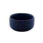 3 Petisqueiras Wolff Nórdica De Porcelana Azul Matt 11cm