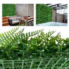 3 Placas De Folhagem Artificial De Samambaia Com Eucalipto -